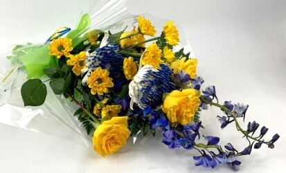 Small School Spirit Bouquet - Color options available from Flowers by Ray and Sharon in Muskegon, MI