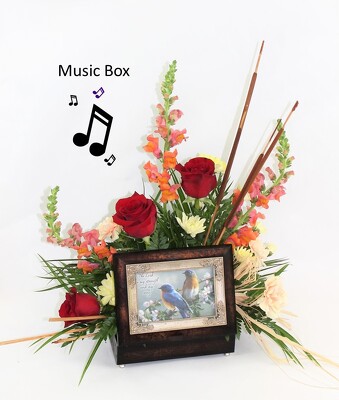 ENDURING STRENGTH MUSIC BOX from Flowers by Ray and Sharon in Muskegon, MI