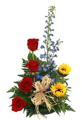 WE TREASURE YOUR MEMORY ARRANGEMENT from Flowers by Ray and Sharon in Muskegon, MI