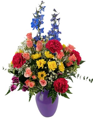 Radiant Blooms Premium Bouquet from Flowers by Ray and Sharon in Muskegon, MI