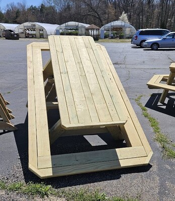 Surround Picnic Table from Flowers by Ray and Sharon in Muskegon, MI