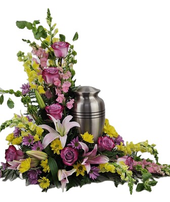 Summer Garden Urn Surround from Flowers by Ray and Sharon in Muskegon, MI