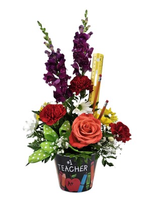 #1 Teacher Bouquet