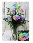 Sparkle Roses - Rainbow  from Flowers by Ray and Sharon in Muskegon, MI