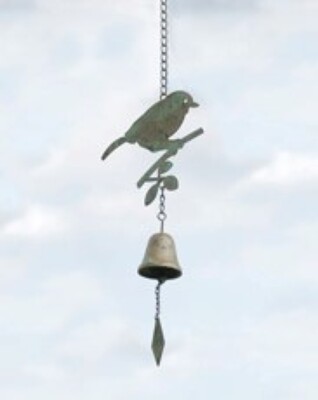 Hanging Bird Bell / Windchime from Flowers by Ray and Sharon in Muskegon, MI