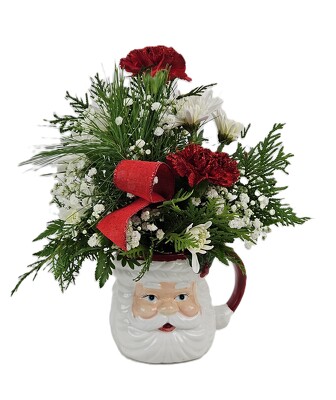 Christmas Surprise - Santa from Flowers by Ray and Sharon in Muskegon, MI Christmas Surprise - Santa from Flowers by Ray and Sharon in Muskegon, MI