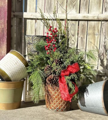 Large Porch Pot from Flowers by Ray and Sharon in Muskegon, MI