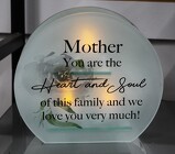 Mother You Are The Heart And Soul Tealight Light from Flowers by Ray and Sharon in Muskegon, MI