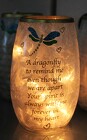 A Dragonfly To Remind Me Light-up Jar from Flowers by Ray and Sharon in Muskegon, MI