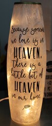Because Someone We Love Is In Heaven Light-up from Flowers by Ray and Sharon in Muskegon, MI