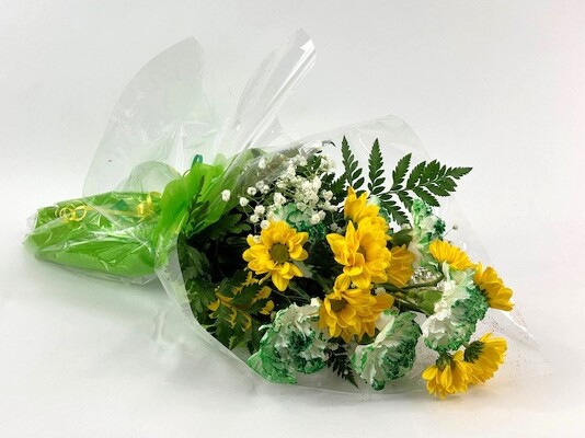 School Spirit Bouquet - Green & Gold from Flowers by Ray and Sharon in Muskegon, MI