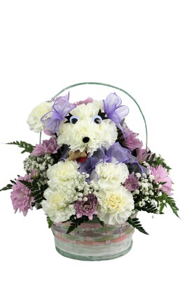 So A Dog-able Basket from Flowers by Ray and Sharon in Muskegon, MI