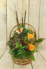 Planter in a Basket - Large Decorated from Flowers by Ray and Sharon in Muskegon, MI