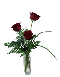 3 Rose Vase from Flowers by Ray and Sharon in Muskegon, MI