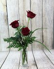 Rose Trio Vase from Flowers by Ray and Sharon in Muskegon, MI