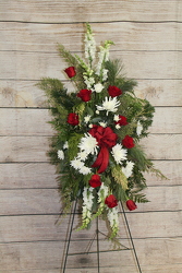 Winter Easel Arrangement from Flowers by Ray and Sharon in Muskegon, MI