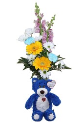 Teddy Bear Bouquet from Flowers by Ray and Sharon in Muskegon, MI