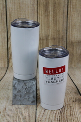 Hey Teacher! Thermal Mug from Flowers by Ray and Sharon in Muskegon, MI