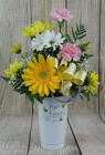 BEE HAPPY Thermal Tumbler Bouquet from Flowers by Ray and Sharon in Muskegon, MI
