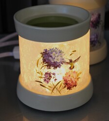 Wax Melter with floral design from Flowers by Ray and Sharon in Muskegon, MI