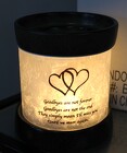 Wax Melter with memorial sentiment from Flowers by Ray and Sharon in Muskegon, MI