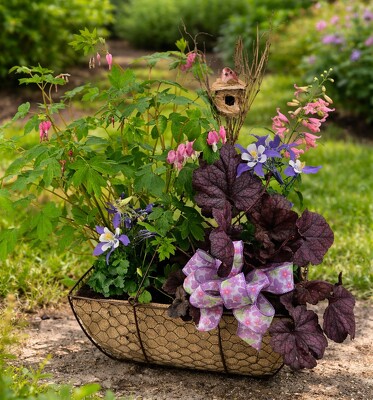 Garden Escape Basket from Flowers by Ray and Sharon in Muskegon, MI