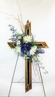 UNTIL WE MEET AGAIN CROSS EASEL from Flowers by Ray and Sharon in Muskegon, MI