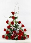 ROSE OF REMEMBRANCE TRIBUTE WITH ANGEL from Flowers by Ray and Sharon in Muskegon, MI