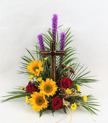 RUGGED CROSS - Medium from Flowers by Ray and Sharon in Muskegon, MI