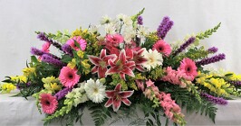 FOREVER AND ALWAYS CASKET SPRAY from Flowers by Ray and Sharon in Muskegon, MI