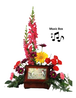 FOREVER AND ALWAYS MUSIC BOX from Flowers by Ray and Sharon in Muskegon, MI