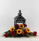 WE TREASURE YOUR MEMORY LANTERN from Flowers by Ray and Sharon in Muskegon, MI