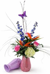 Tropical Vacation Bouquet from Flowers by Ray and Sharon in Muskegon, MI
