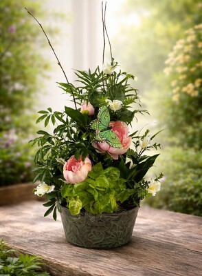 Garden Elegance Planter from Flowers by Ray and Sharon in Muskegon, MI