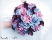 Beauty in Purple Bouquet from Flowers by Ray and Sharon in Muskegon, MI
